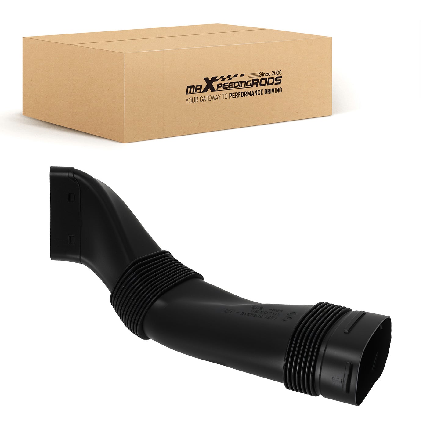 Air Intake Hose Pipe compatible for BMW 535i/640i/740i 2011-2018 13717582310 Black