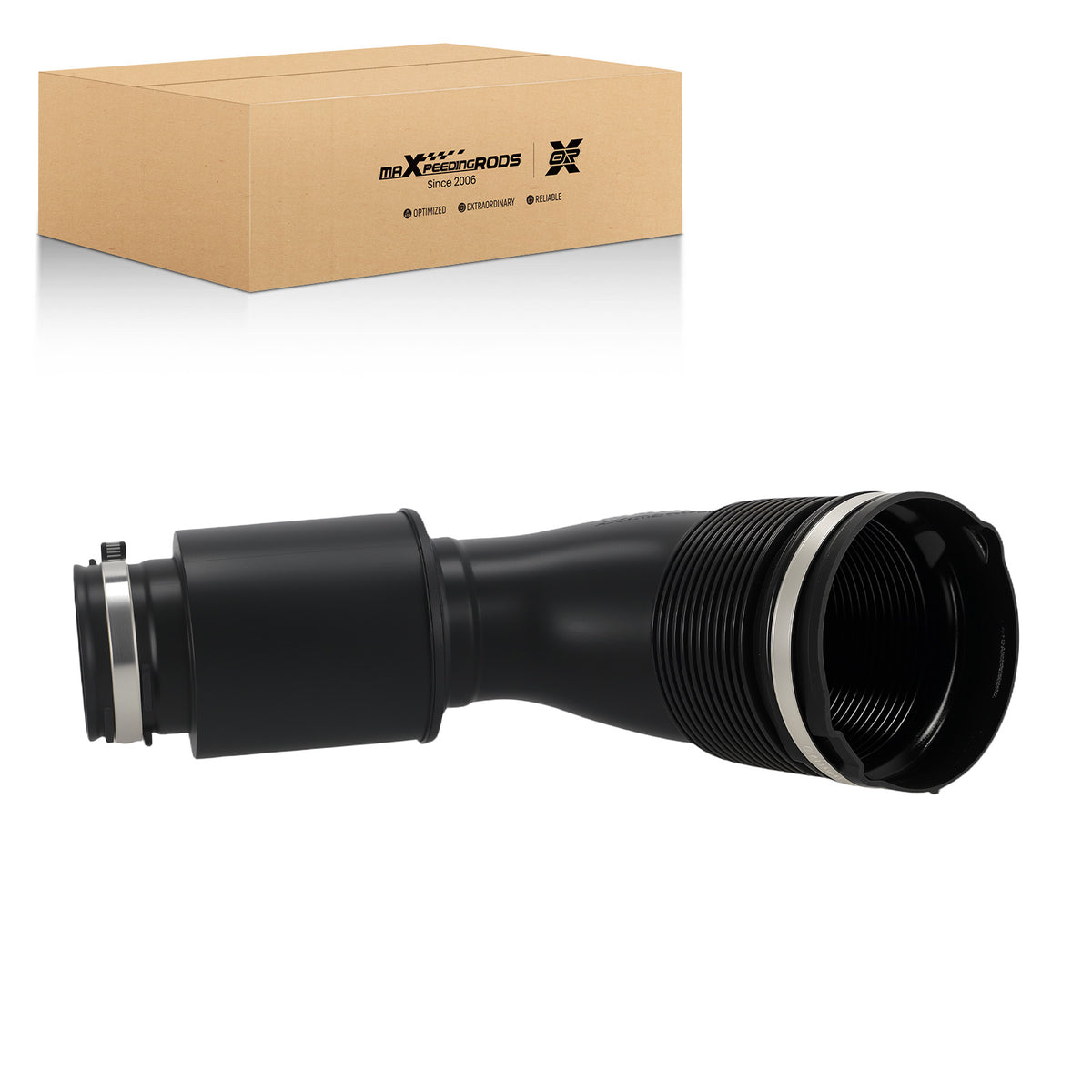 Air Duct Hose Pipe compatible For Audi A8 Quattro Right 2010-2017 4H0129616J4 Black