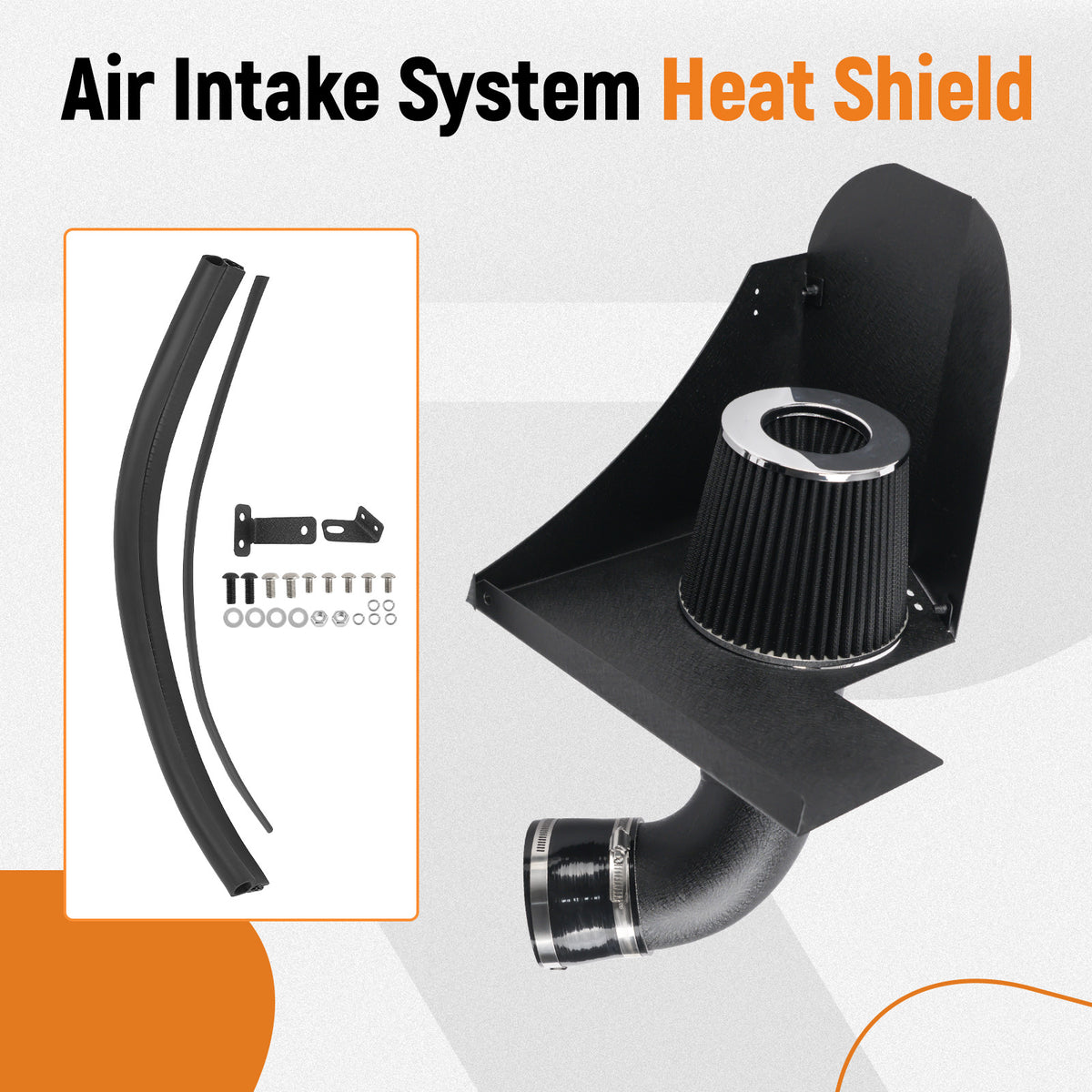 Cold Air Intake System Filter Kit compatible For BMW B58 M140i/240i/340i/440i 3.0L 2016+
