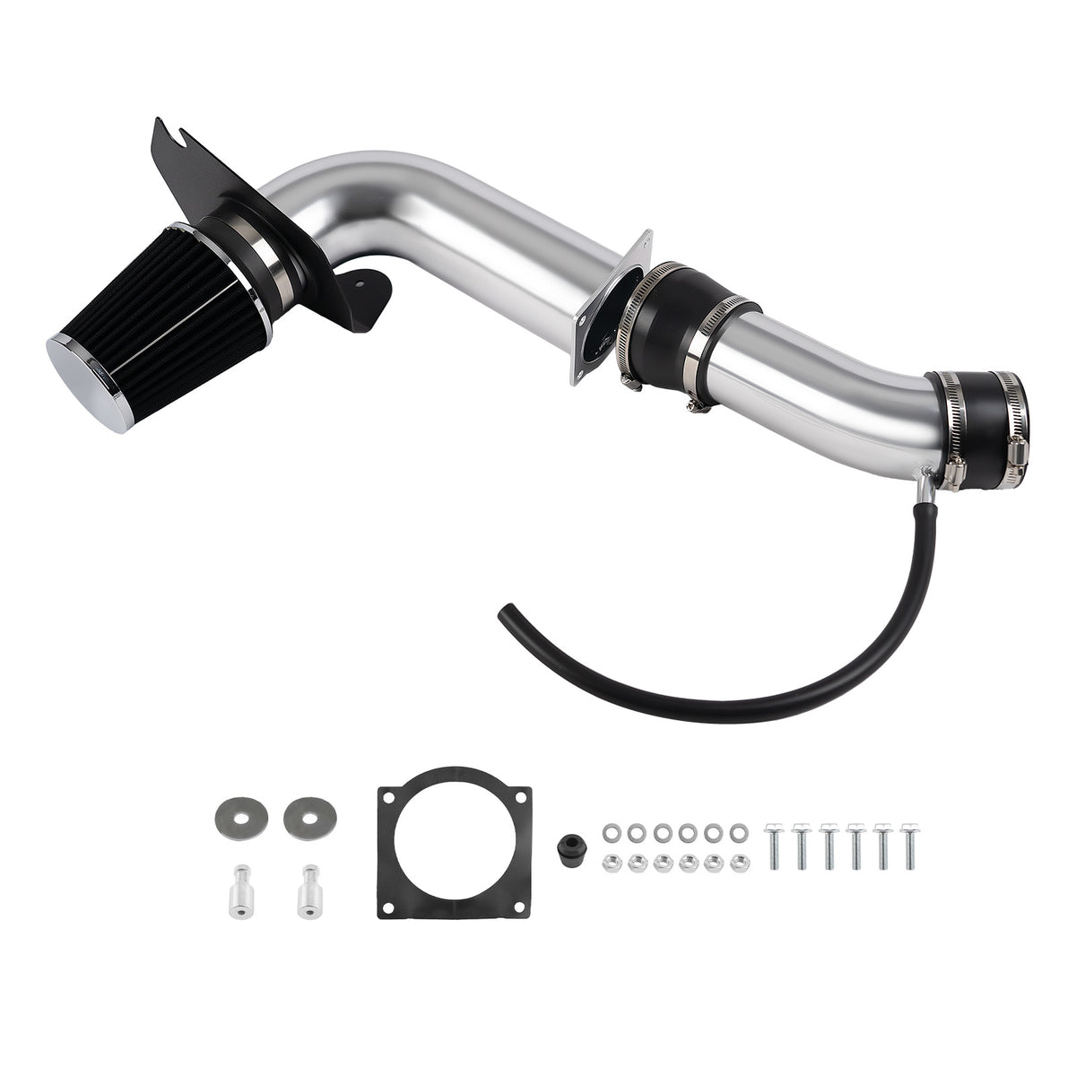 Cold Air Intake Induction Kit+Air Black Filter compatible For Ford Mustang 3.8L V6 99-04