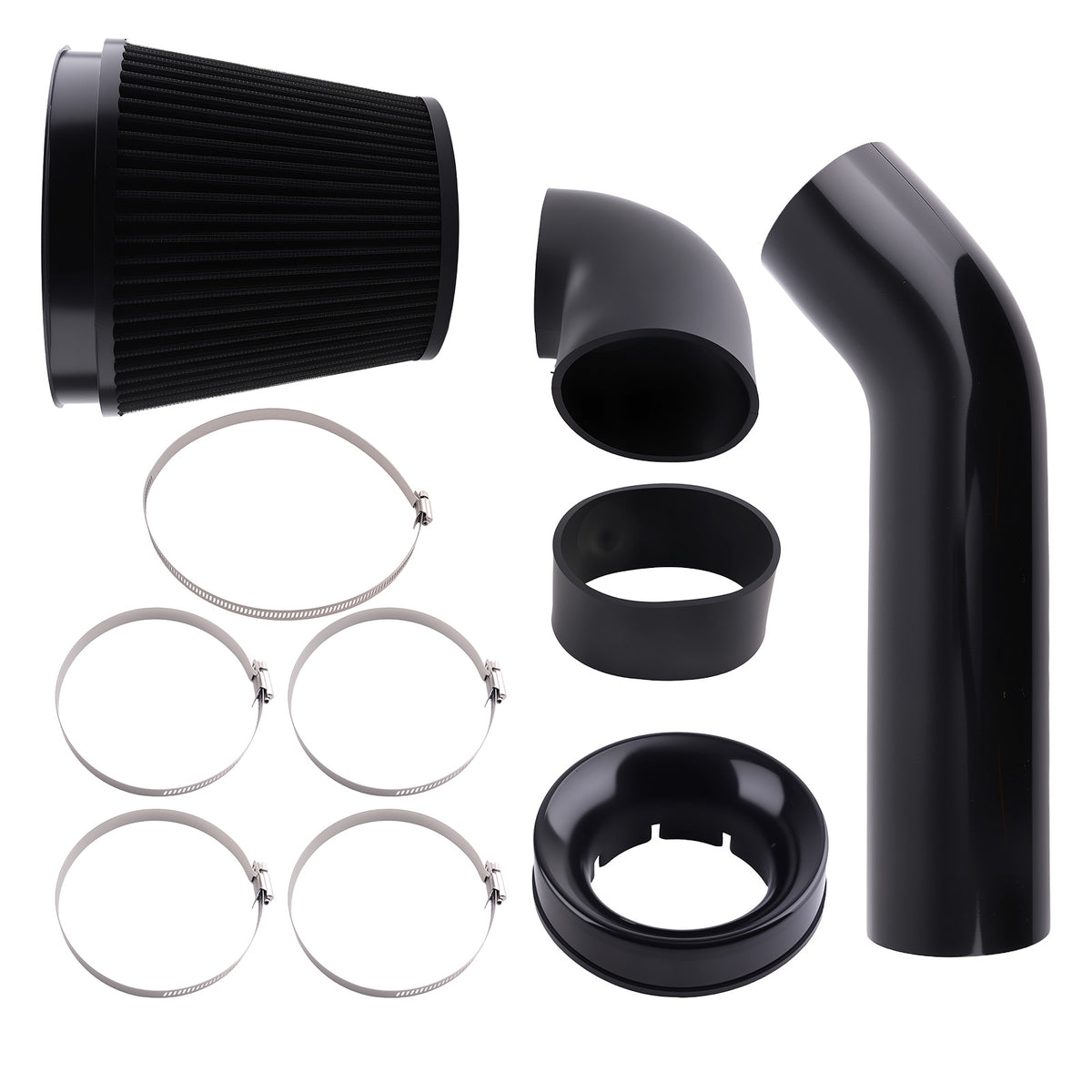 4 Inch Cold Air Intake Kit w/ Filter For Universal LSX LS1 LS2 4.8L/5.3L engines