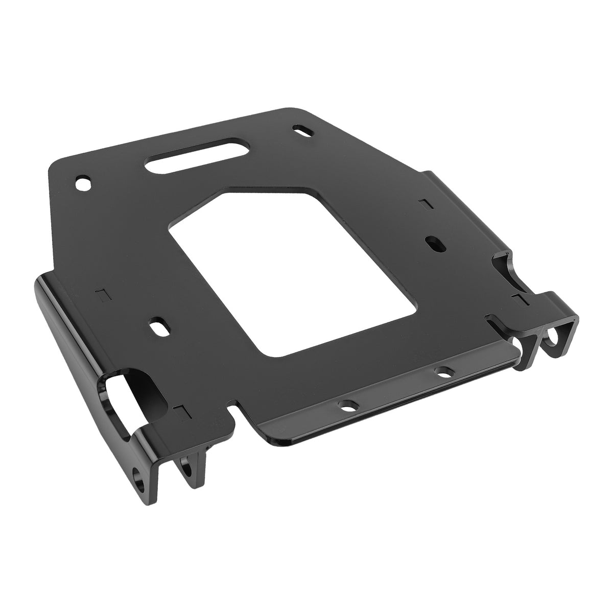 Front Black Steel Mount compatible For Polaris General 1000/General 4 1000 2016-2018