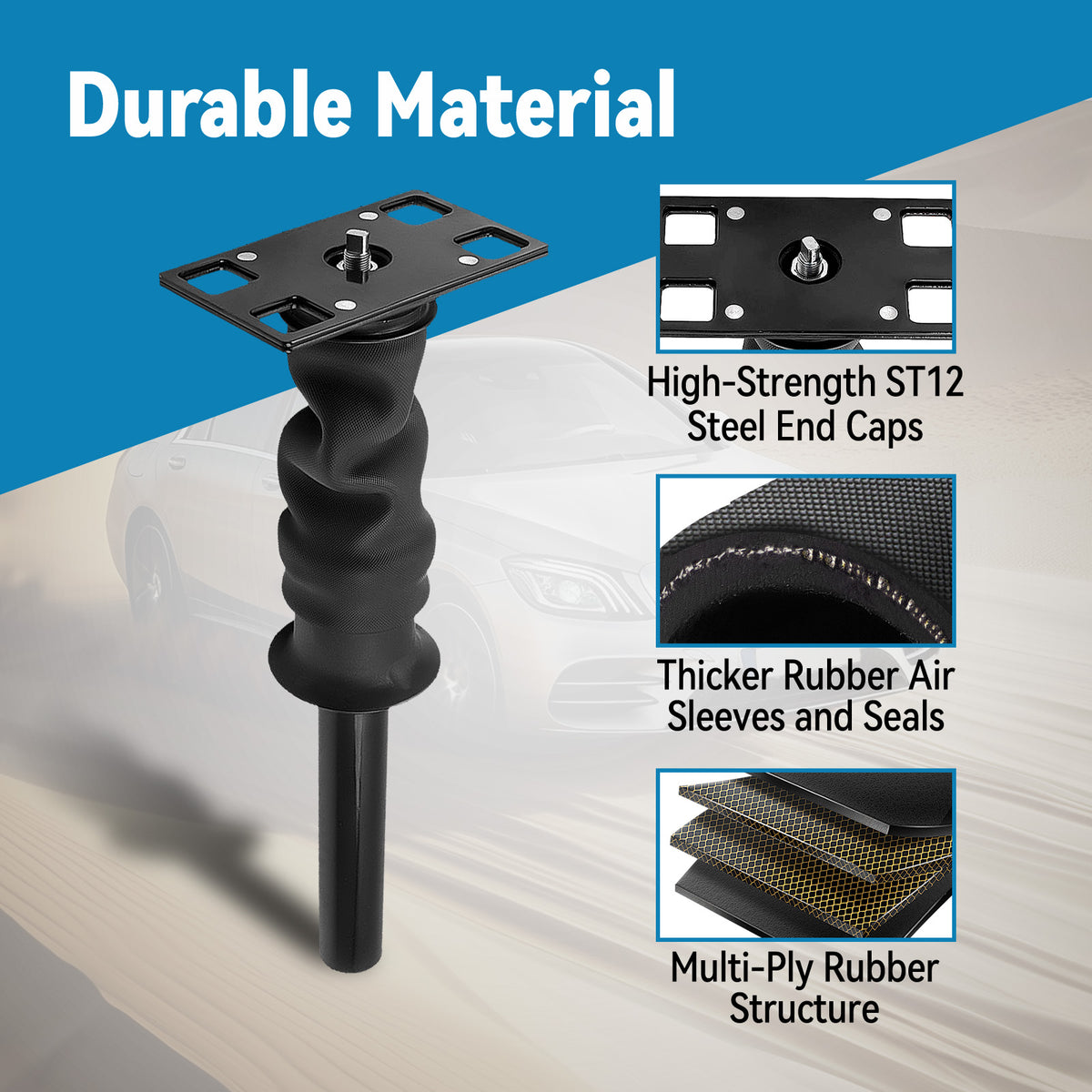For International compatible For Prostar 2008 - Cab Shock Air Strut3806428C91 3595977C96 66127