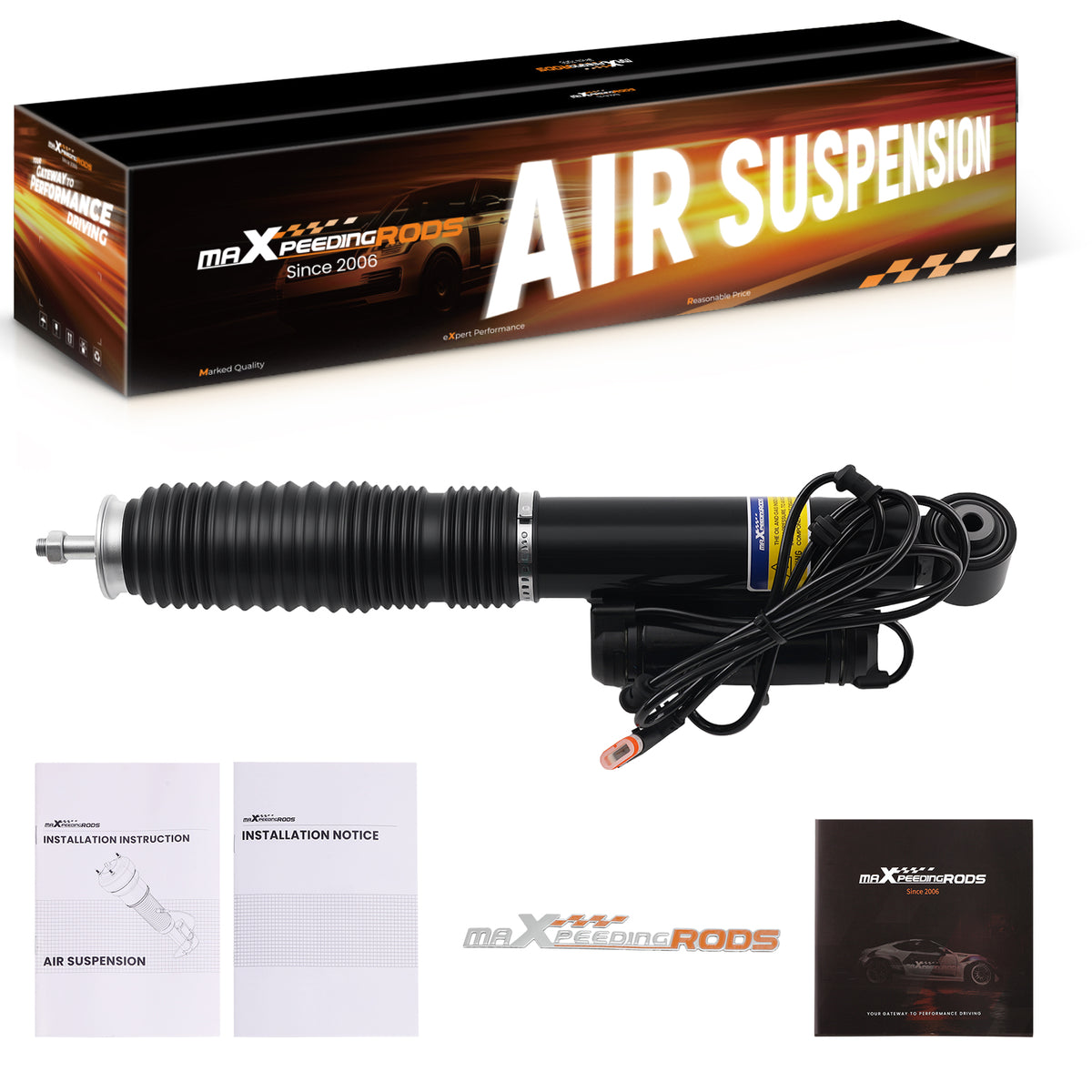 Rear RH Shock Absorber w/ADS compatible For Mercedes S211 E320 E500 4Matic Wagon 2004-09