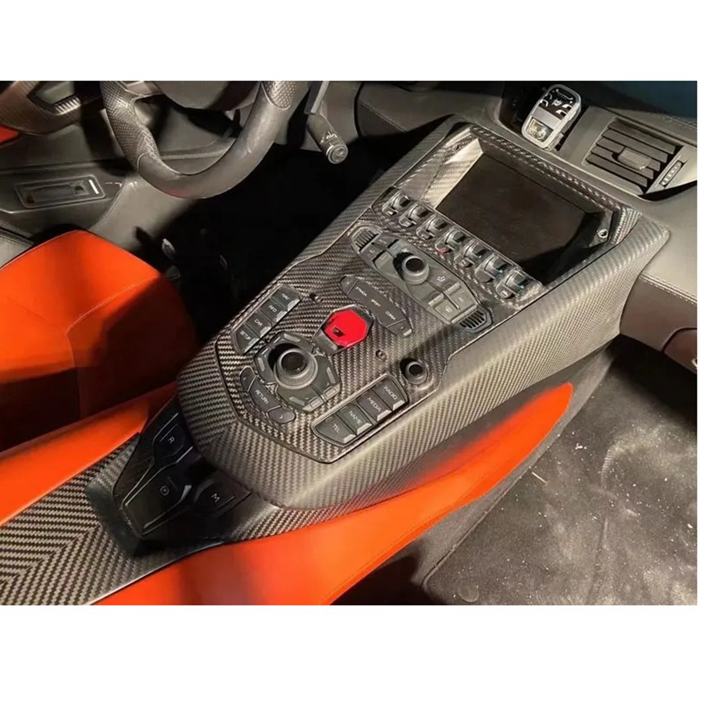 Dry Carbon Fiber Interior Trim for Lamborghini Aventador LP700 LP720 LP750