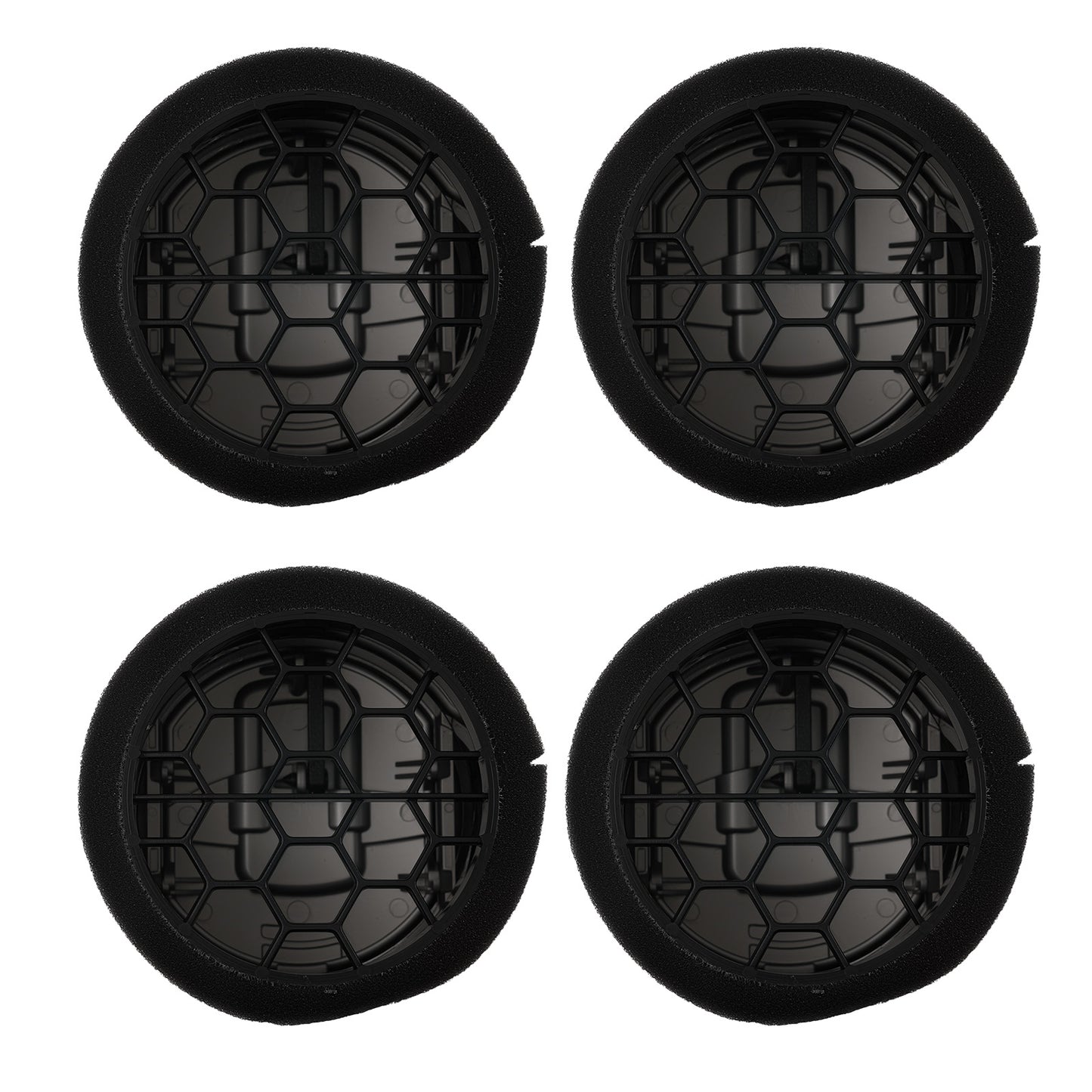 Compatible For AC Air Grille Assembly compatible For Ford F-150 Engine 2009-2014 9L3Z-19893-CA Black New