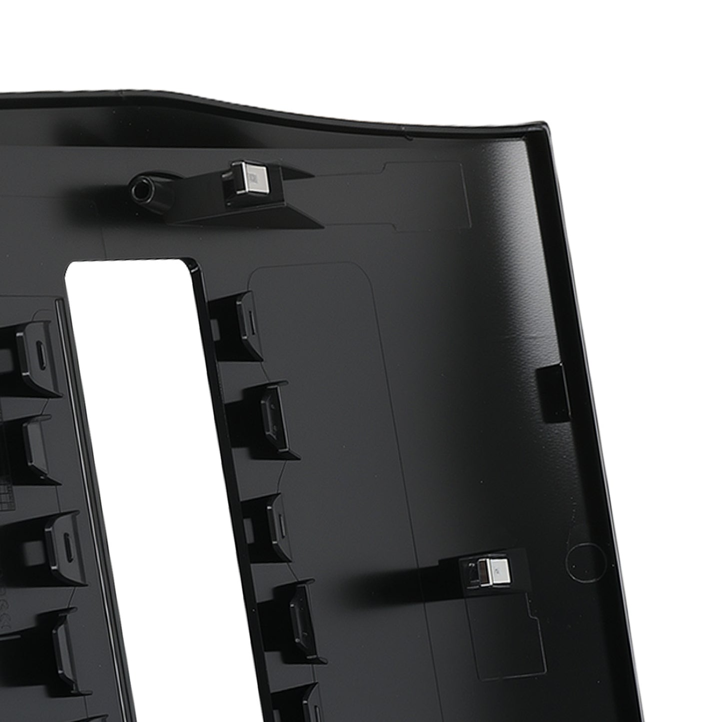 Black Center Air Vent Bezel Trim compatible for Nissan Versa 1.6L 1.8L 2007-2012 68414ED50C