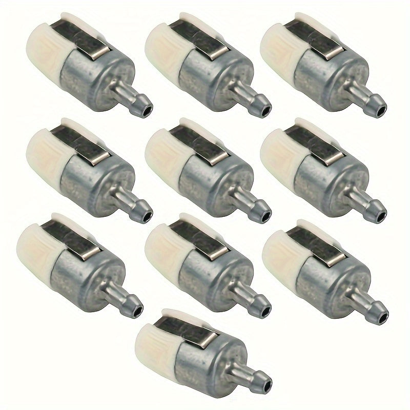 10pcs Premium Gasoline-Powered Trimmer Fuel Gas Filter Kit - 3/16 Line, Compatible with Echo 13120507320 13120530830, High-Flow Replacement Filter for Efficient Engine Performance