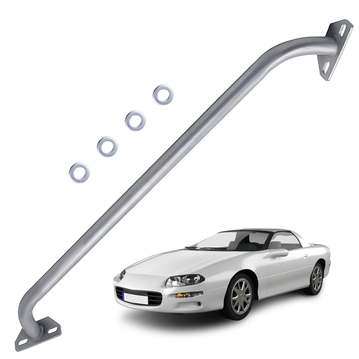 Heavy Duty Front Upper Strut Tower Bar compatible For Chevrolet Camaro F-BODY 1993-2002
