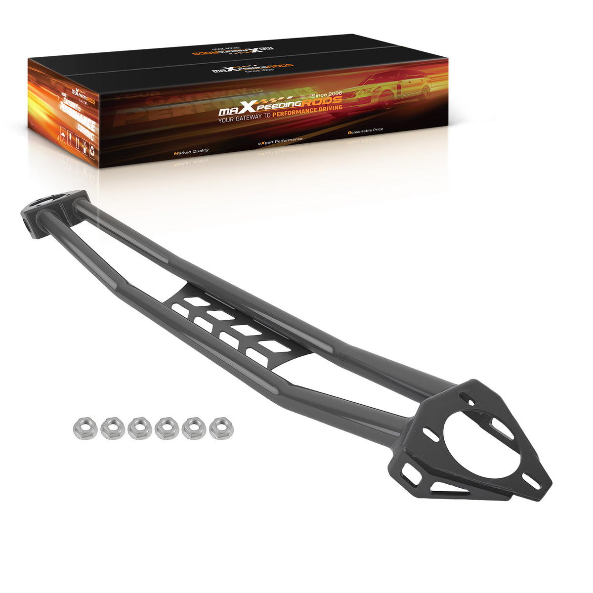 Front Strut Tower Bar Dual bar compatible For Dodge Challenger 2008-2023