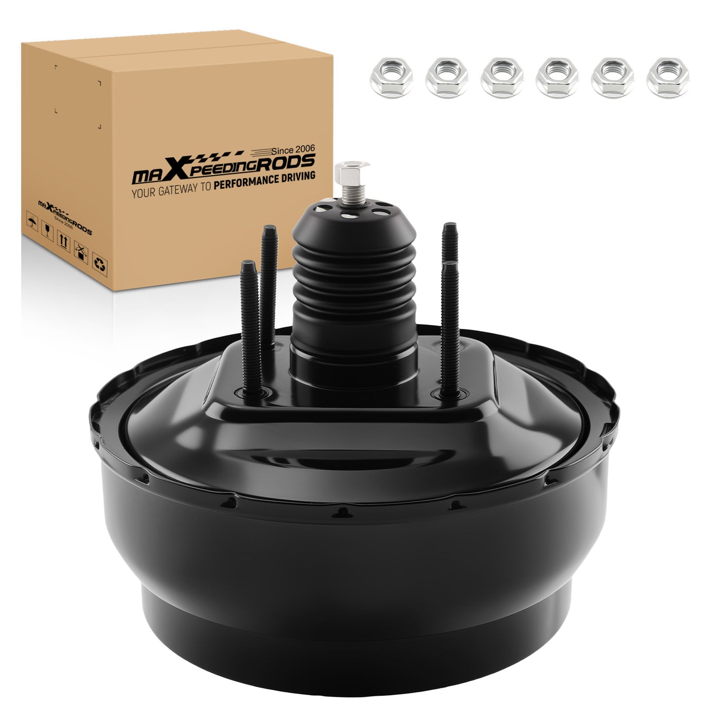 Vacuum Brake Booster Assembly compatible For Nissan Frontier 1998-2004 2.4L/3.3L 472108B400