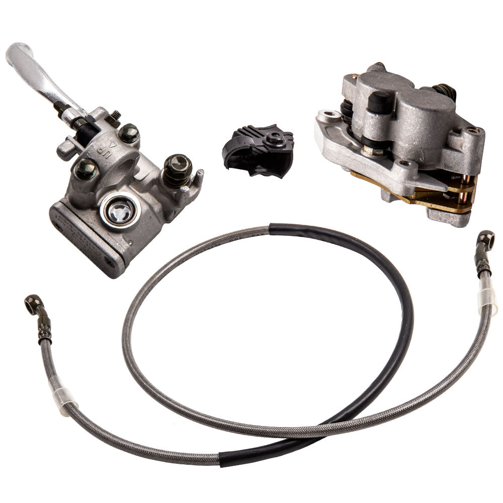 Front Brake Caliper Master Cylinder set compatible For Honda CRF250R CRF450R 2004-2017 2005