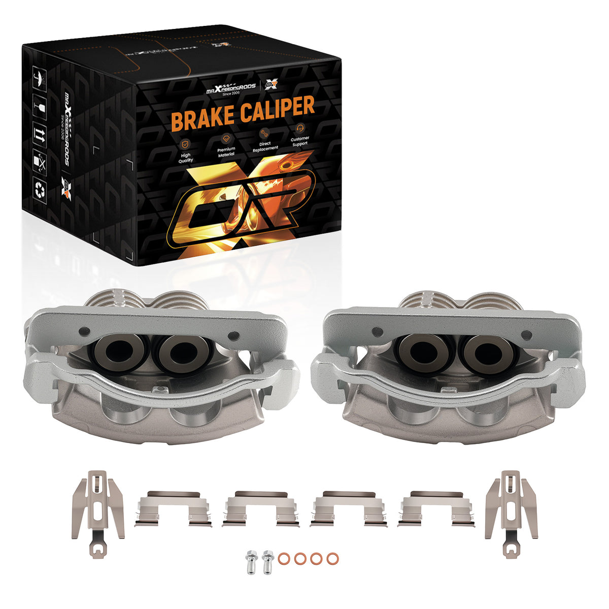 Front Left Right Disc Brake Caliper compatible For Ford Mustang 2003-2004 18-B4839 18-B4838