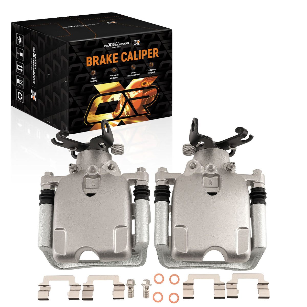 Rear Left Right Brake Calipers Pair compatible For Buick LaCrosse 2012-2016/Compatible For Regal 2011-2017