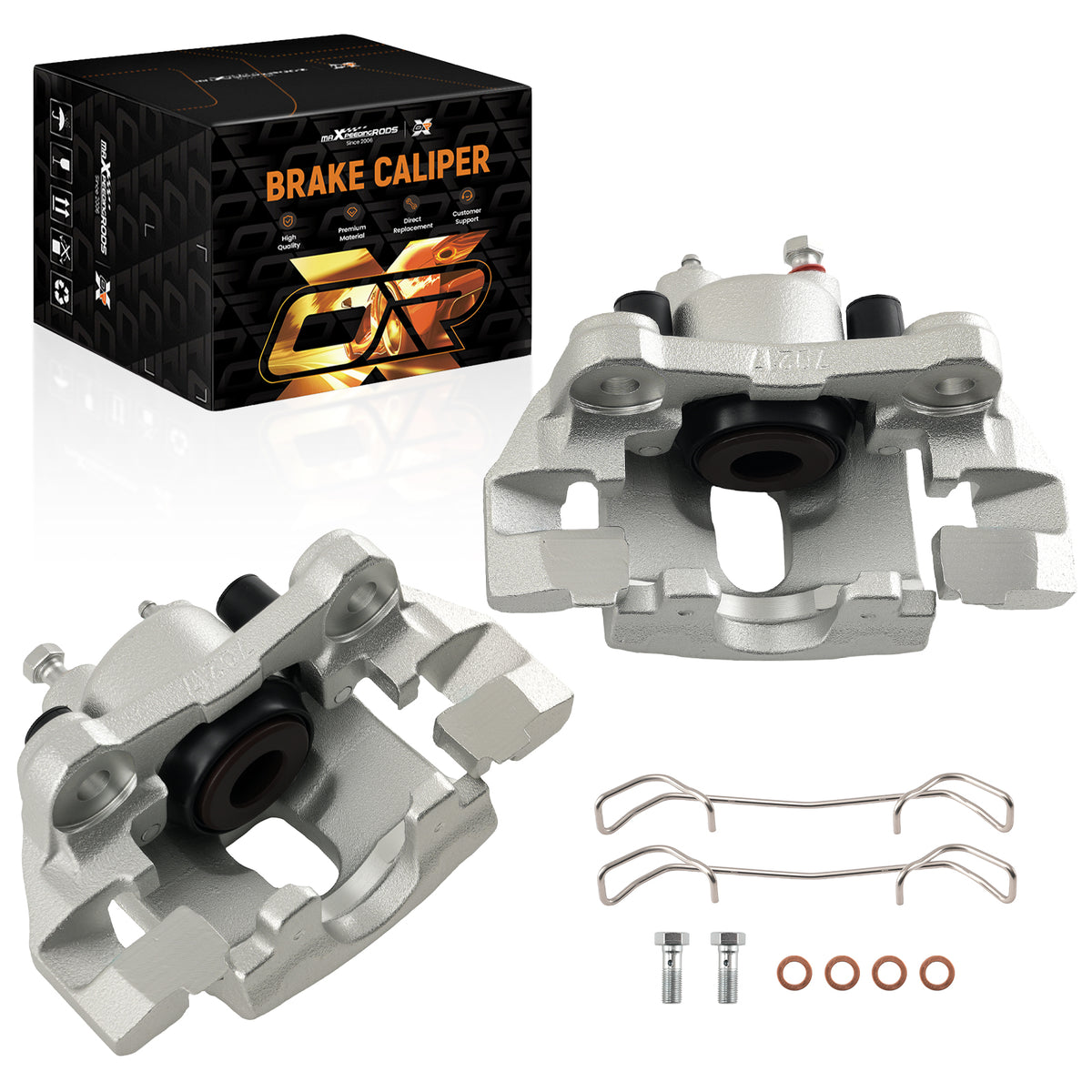 Rear Left Right Brake Calipers Pair compatible For Jeep Grand Cherokee WJ 1999-2004 18B4818