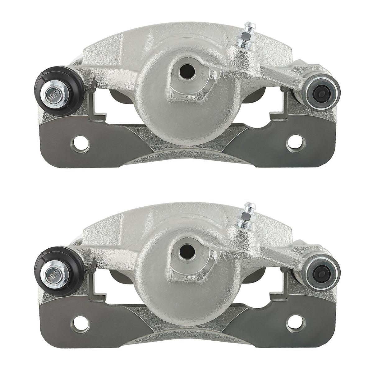 2x Front LeftRight Brake Caliper w/ Bracket compatible For Honda Civic HX 1997-2000