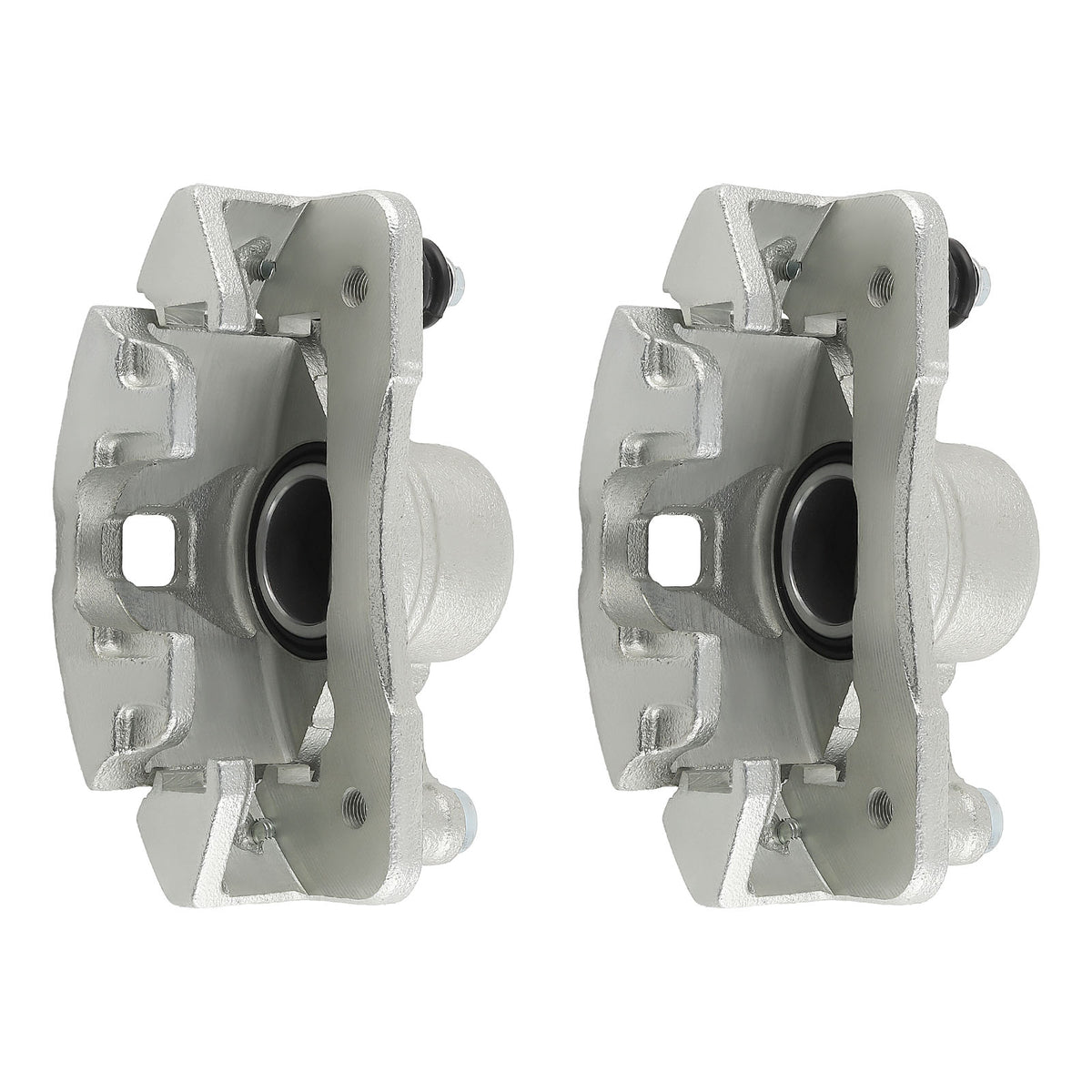 2x Front LeftRight Brake Caliper w/ Bracket compatible For Honda Civic HX 1997-2000