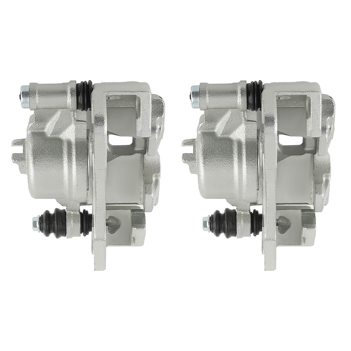 2x Front LeftRight Brake Caliper w/ Bracket compatible For Honda Civic HX 1997-2000