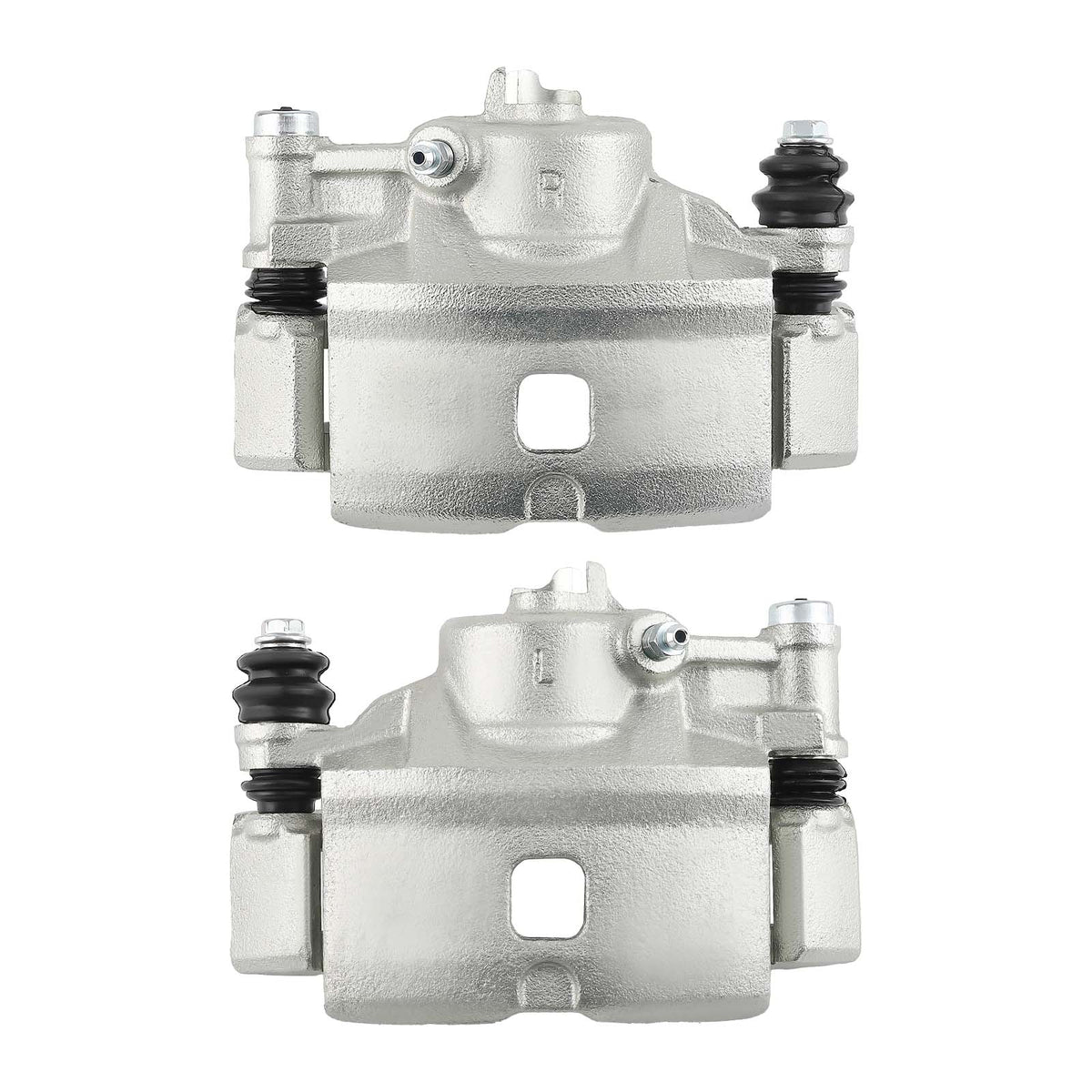 2x Front LeftRight Brake Caliper w/ Bracket compatible For Honda Civic HX 1997-2000