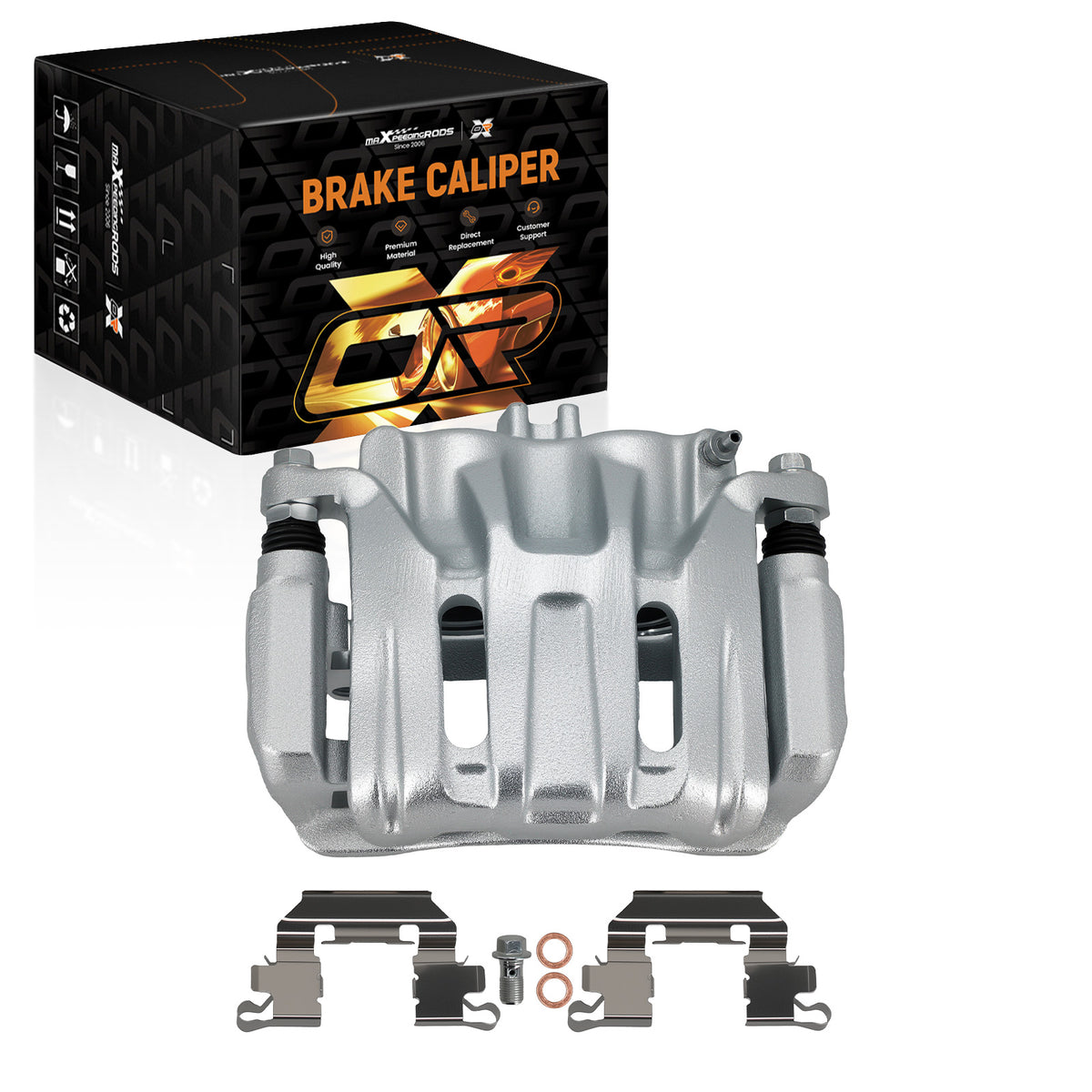 Front Left Brake Caliper compatible For Acura RDX 2007-2012/Compatible For Honda CR-V 2007-2016 w/Bracket