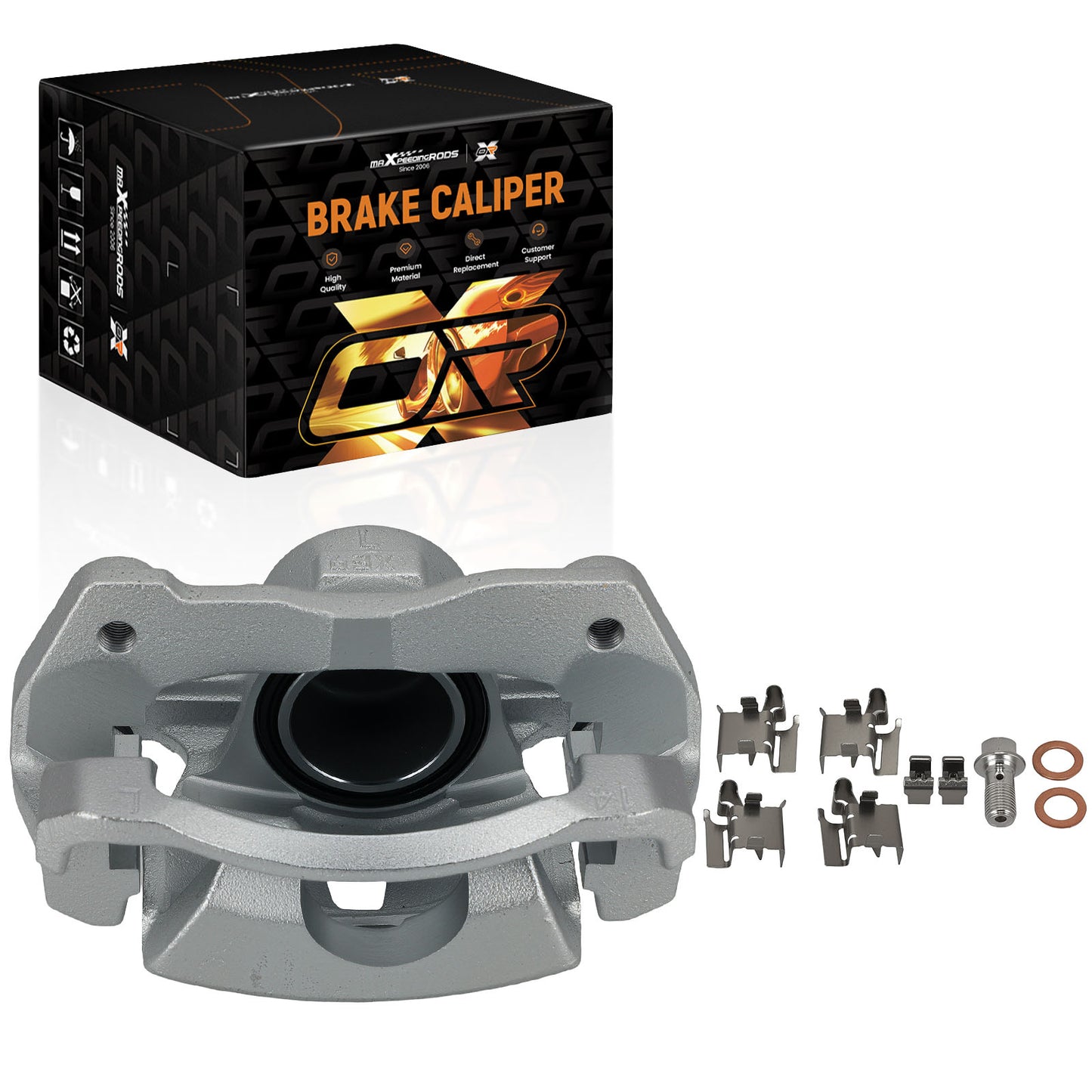 Front Left Brake Caliper compatible For Pontiac Vibe 2009-10/Compatible For Scion xD 2008-14/Compatible For Toyota Matrix