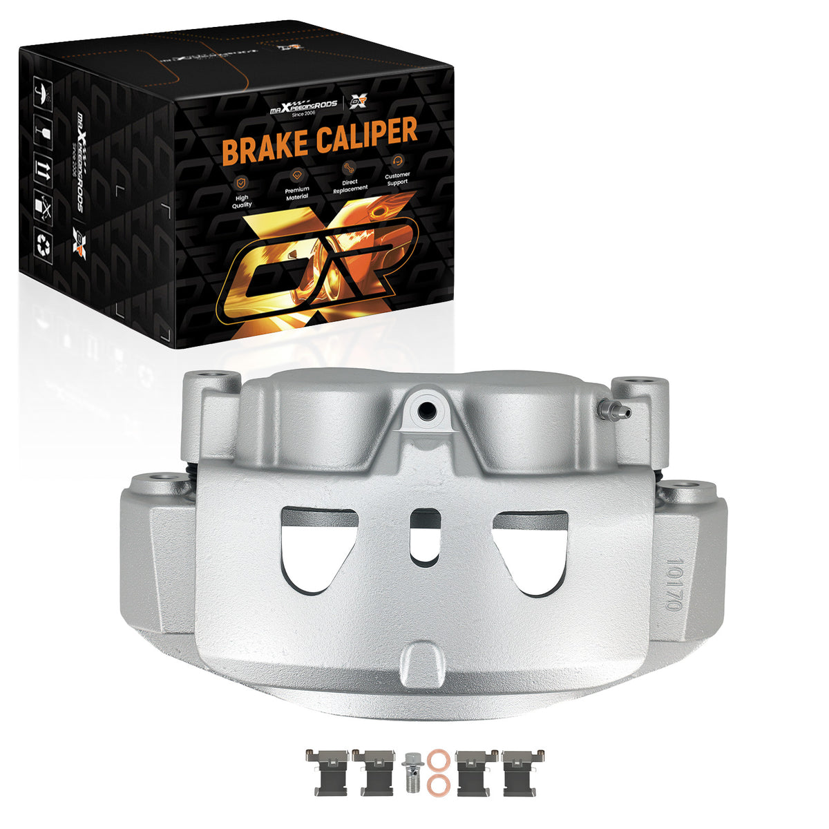 Front Right Brake Caliper compatible For Chevrolet Silverado 2500 3500 HD 2011-19 w/Bracket