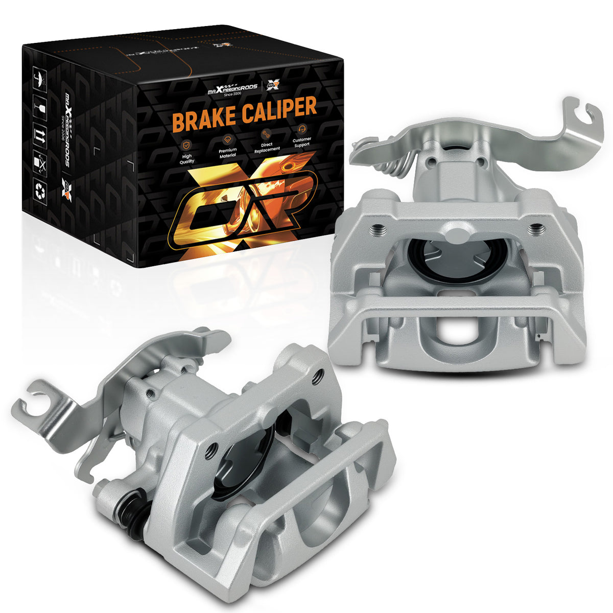 Rear Left and Right Disc Brake Caliper compatible For Ford Five Hundred 2005-2007 18-B4946