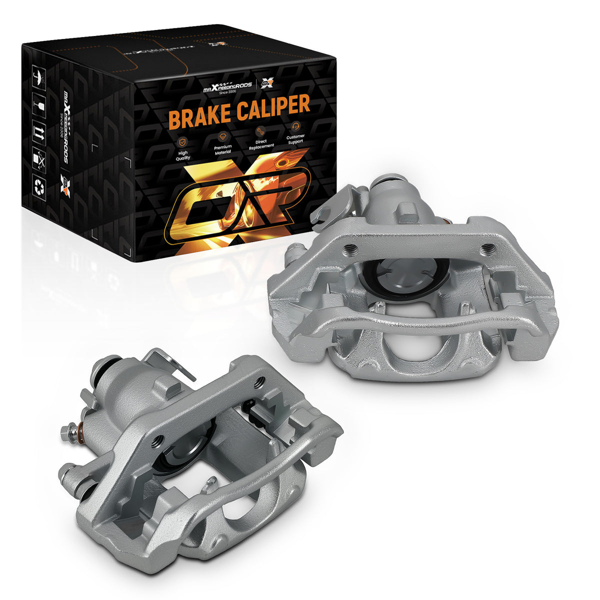 Rear LeftRight Disc Brake Caliper Compatible For Ford Explorer 2011-2019 /Flex 2010-2014