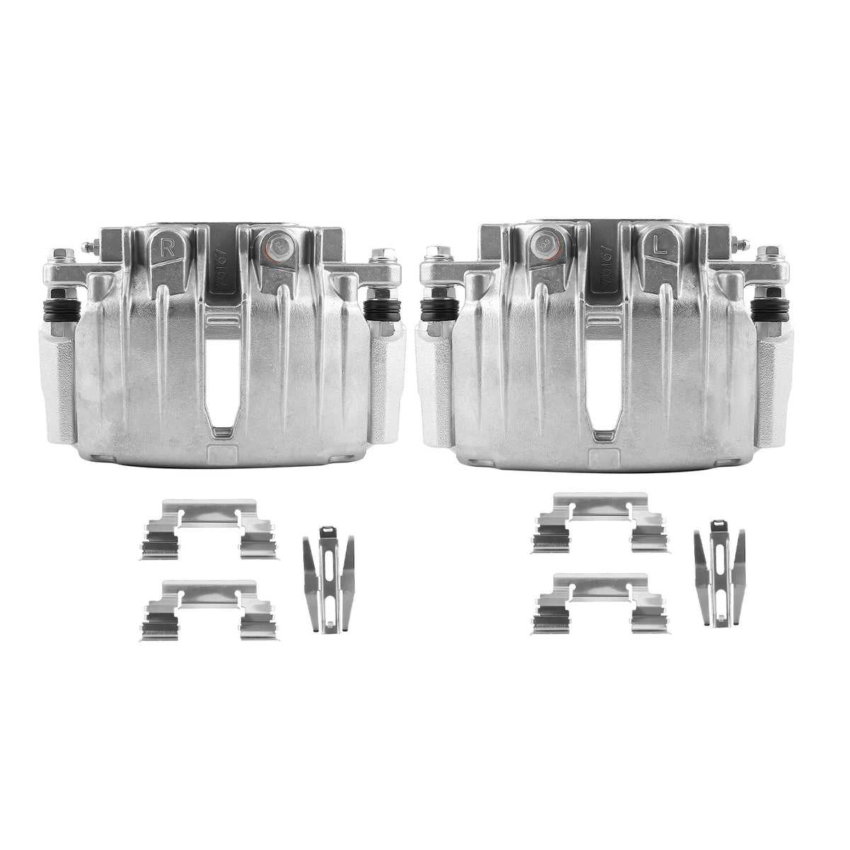 Rear Left Right Caliper w/Bracket compatible For Silverado Suburban Sierra 1500 compatible For Tahoe Yukon