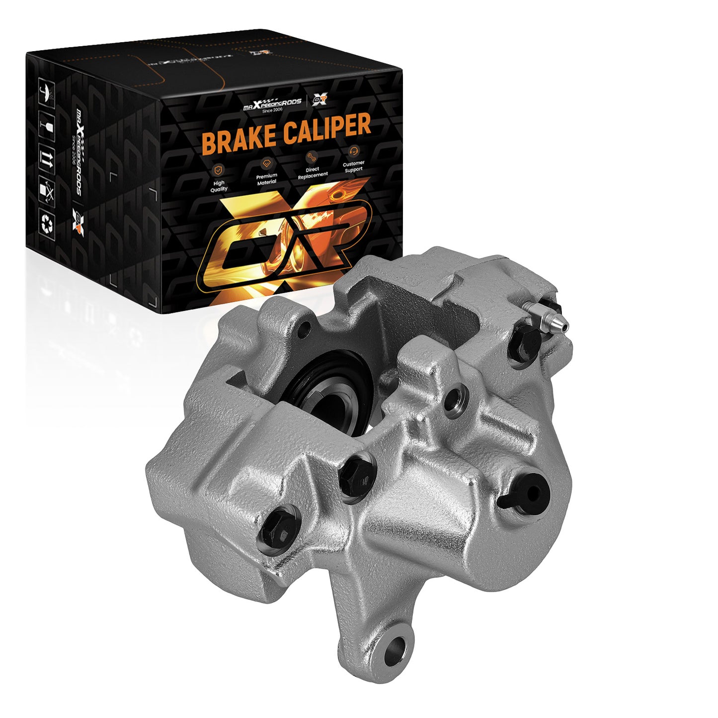 Rear Left Brake Caliper compatible For Mercedes-Benz C230 W203 2003-07/C240 W203 2003-05