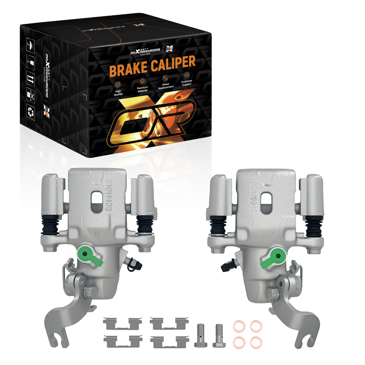 Rear Disc Brake Caliper compatible For Hyundai Tiburon 2004-2008 compatible For Kia Spectra 2005-2009