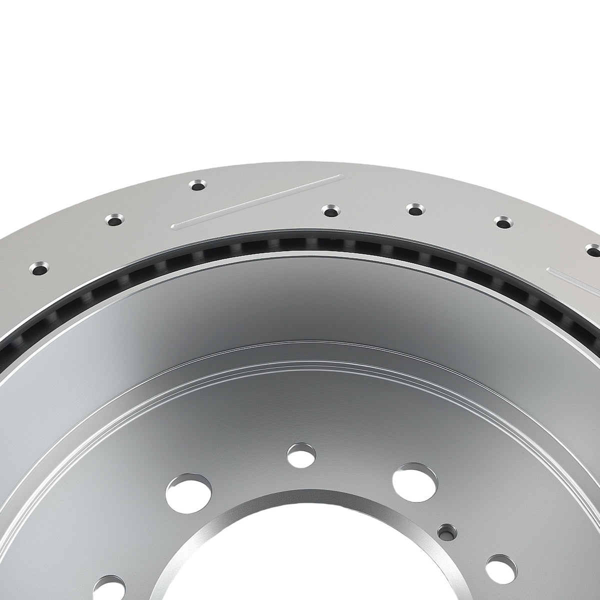 Rear LeftRight Brake Rotors Kit compatible For Lexus LX570 / Compatible For Toyota Sequoia 2008-2021