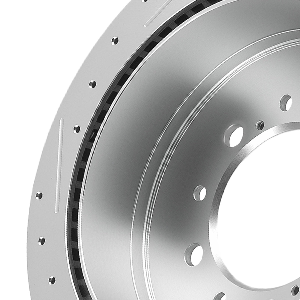 Rear LeftRight Brake Rotors Kit compatible For Lexus LX570 / Compatible For Toyota Sequoia 2008-2021