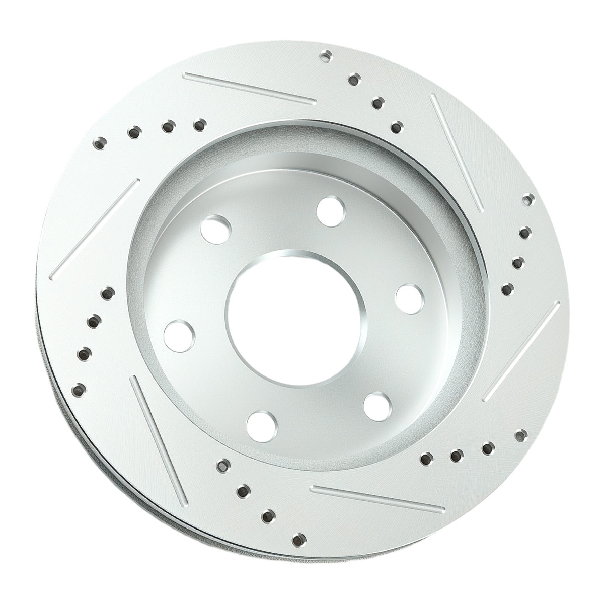 Front DrilledSlotted Disc Brake Rotors compatible For Cadillac Escalade 2002-06 S-55054