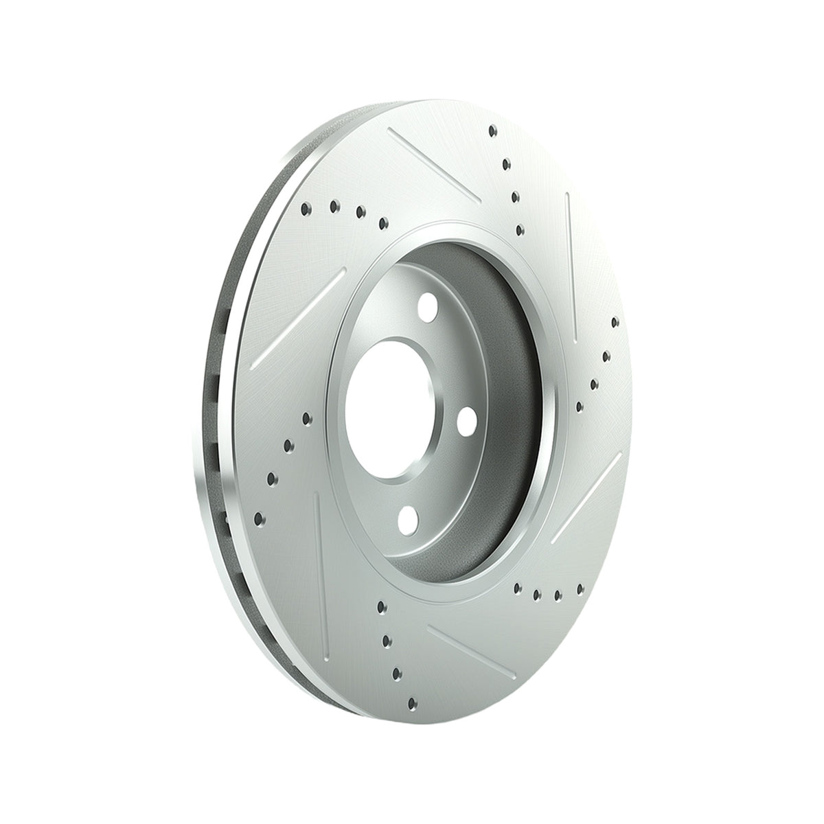 296mm Front Drilled Brake Rotors+Pads Compatible For Chevrolet Malibu 2004-05/2009-12