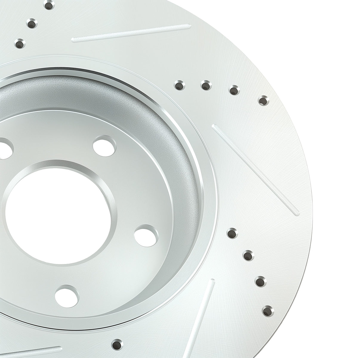 296mm Front Drilled Brake Rotors+Pads Compatible For Chevrolet Malibu 2004-05/2009-12