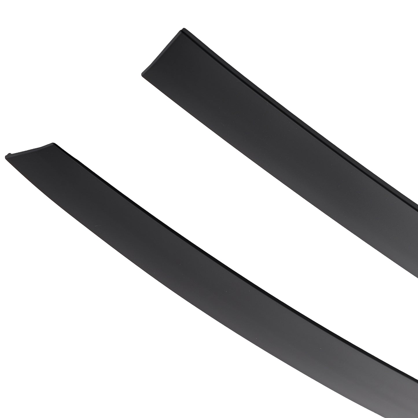 Door Pillar Sash Garnish Trim compatible For Honda Civic 2 Door 3 Door 1992-1995 ABS