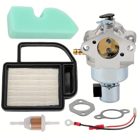 1 Complete Set Carburetor Kit - Compatible with Kohler Engines SV470-SV590, Fits Toro 74360 Lawn Tractors, Includes Air Filter, Fuel Filter, Gasket - Comprehensive Engine Maintenance Kit for Easy Repair and Maintenance