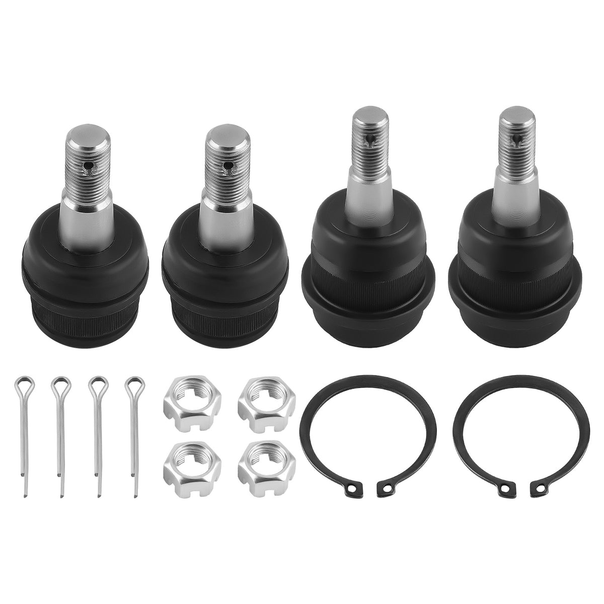 4x Upper Lower Ball Joints Kit compatible For Jeep Grand Cherokee 1999-2004 K3134 K3185