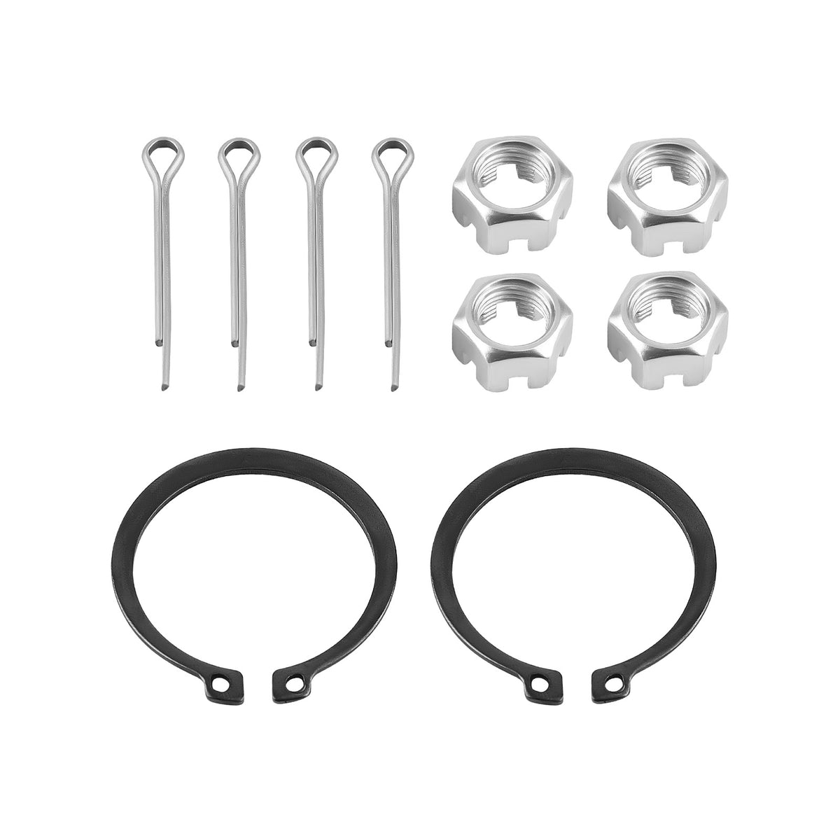 4x Upper Lower Ball Joints Kit compatible For Jeep Grand Cherokee 1999-2004 K3134 K3185