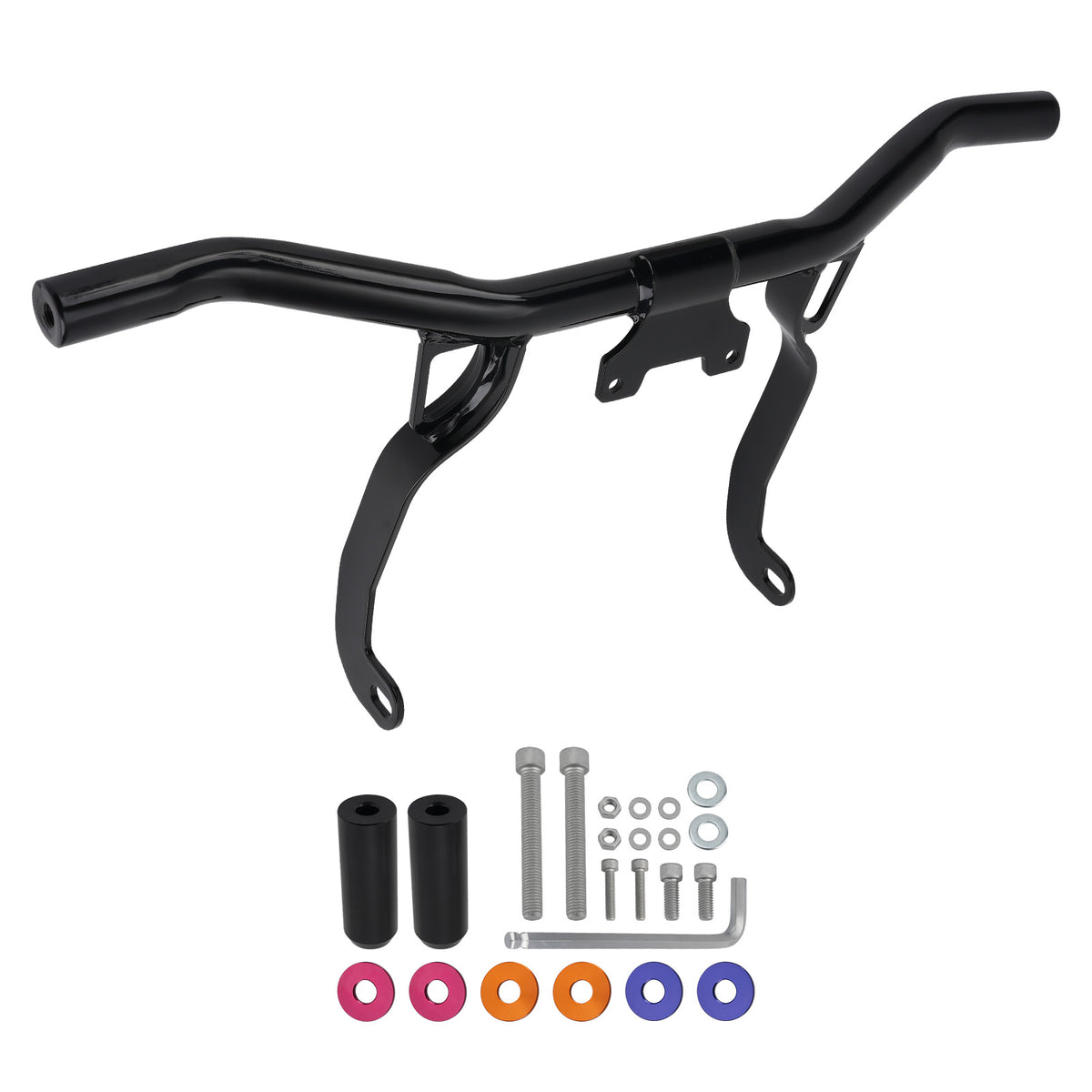 Engine Guard Flat Out Crash Bar compatible For Harley Street Glide Road Glide 2014-2023