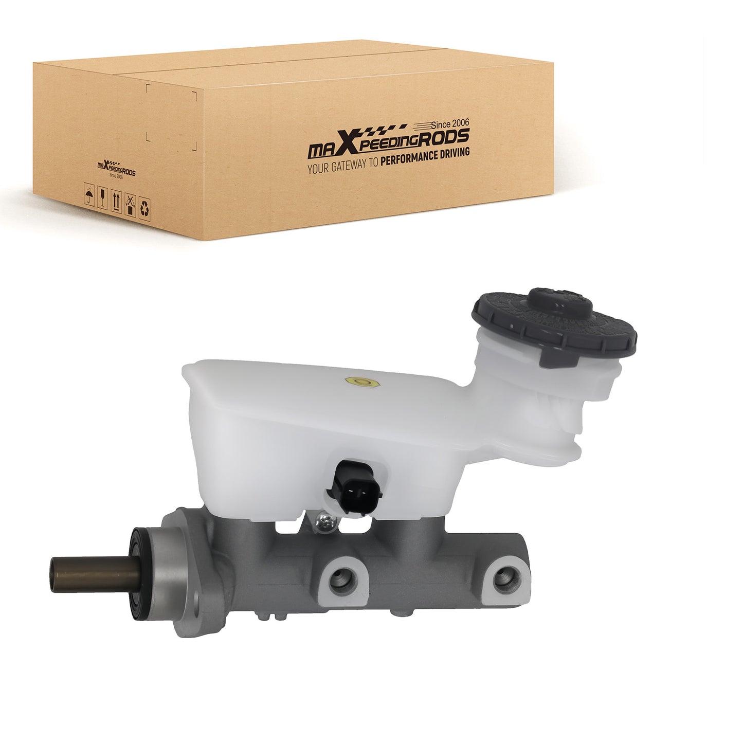 1x Brake Master Cylinder w/ ReservoirSensor compatible For Honda CR-V 2005-2006 L4 2.4L