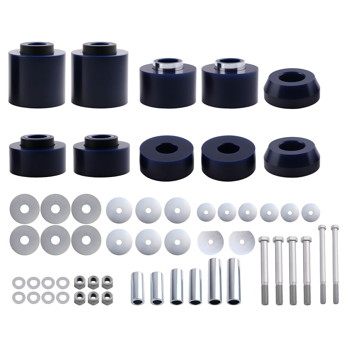Body Mount Bushing Set compatible For Ford F150 F250 F350 1980-1998 With Installation Kit