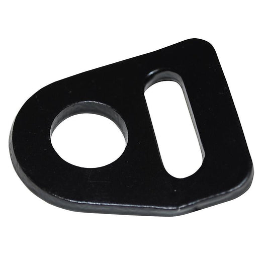 1" Black Bolt Plate