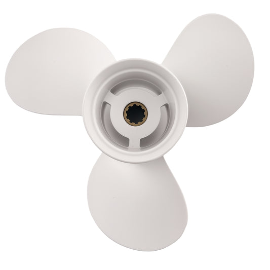 10 Spline Boat Propeller compatible For Yamaha 25HP 30HP 664-45941-01-00 9 Pitch