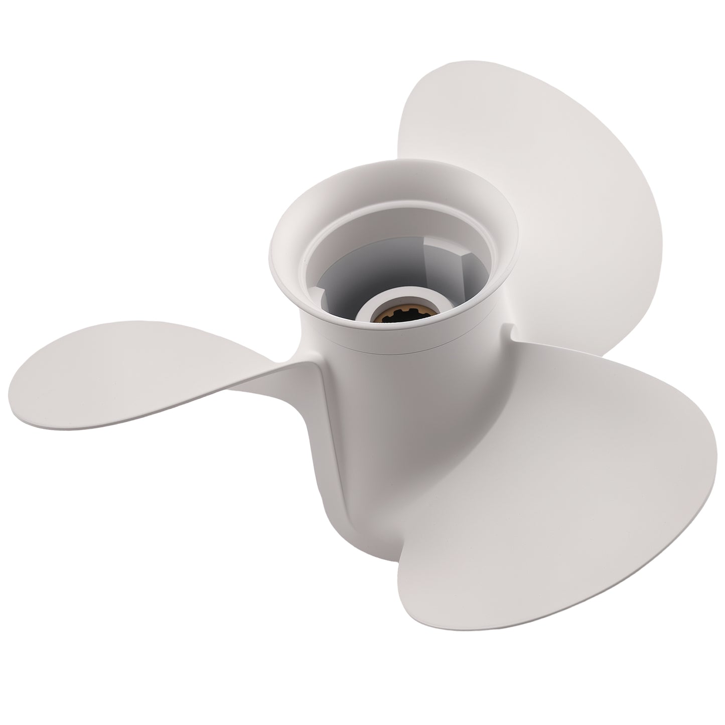 10 1/2 Pitch Boat Propeller 9 7/8 compatible For Yamaha 20HP 25HP 30HP Aluminum