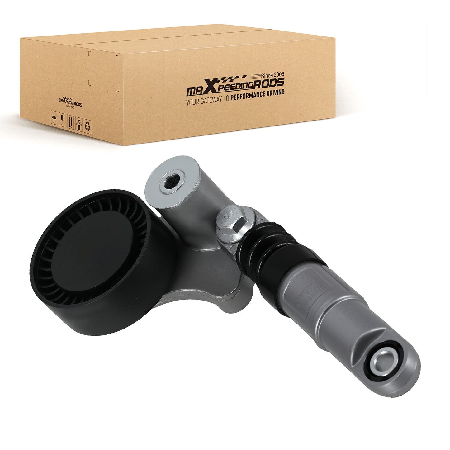 Drive Belt Tensioner compatible For Dodge Sprinter 2500 Van RWD HD compatible For AC 2007-2009 68021256AA