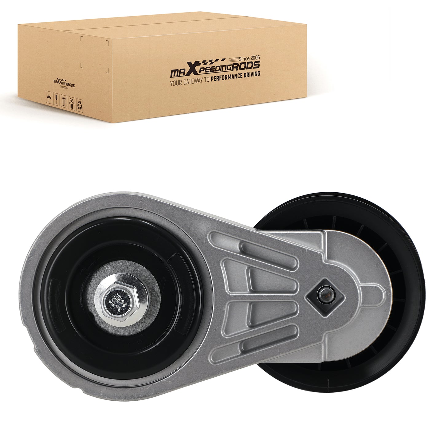 Belt Tensioner Assembly compatible for Chevy Blazer/Compatible for GMC Jimmy 4.3L 1996-2005 89017309