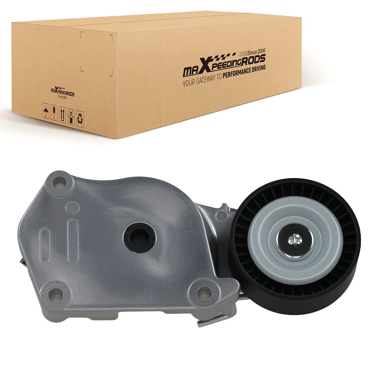Belt Tensioner w/ Pulley compatible For Mini Cooper R50 R52 R53 02-08 1.6L 11281482199