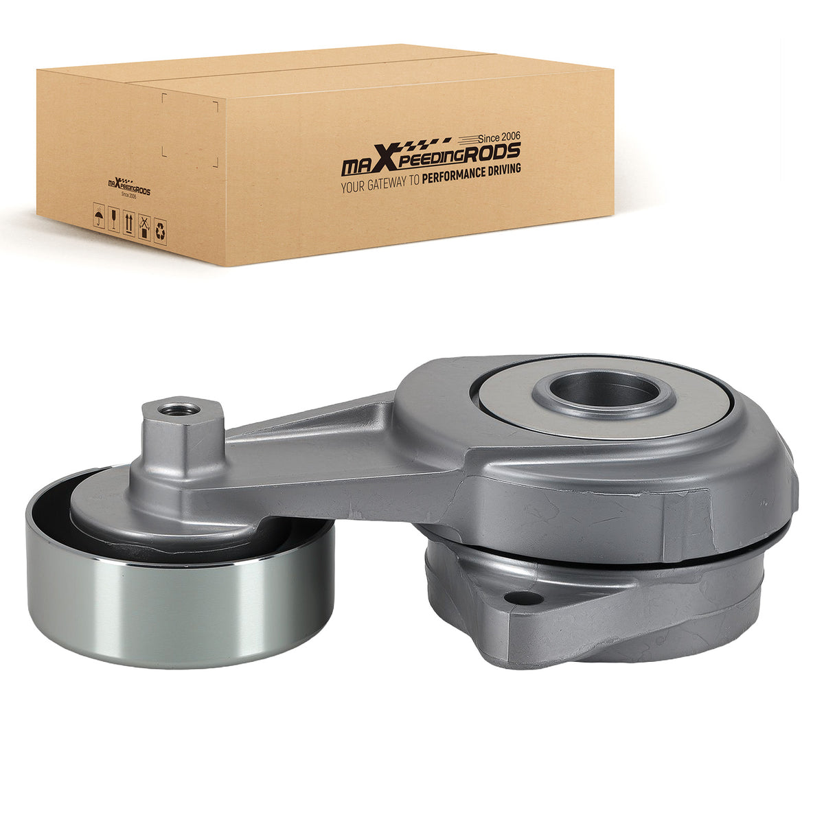 Belt Tensioner compatible For Honda Fit Base 1.5L L4 2009-2013 31170RB0J01 Replacement